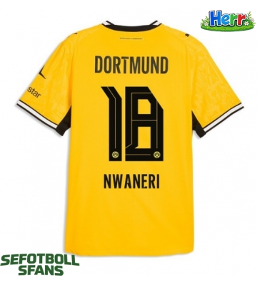 Borussia Dortmund Ethan Nwaneri #18 Hemmatröja 2026-27 Kortärmad